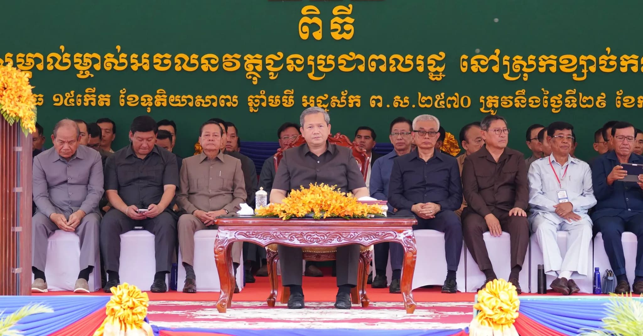 សម្ដេចធិបតី ហ៊ុន ម៉ាណែត៖ រឿងការពារជាតិពេលដែលយើងរឹងមាំ អត់មានពីណាមើលងាយយើងទេ