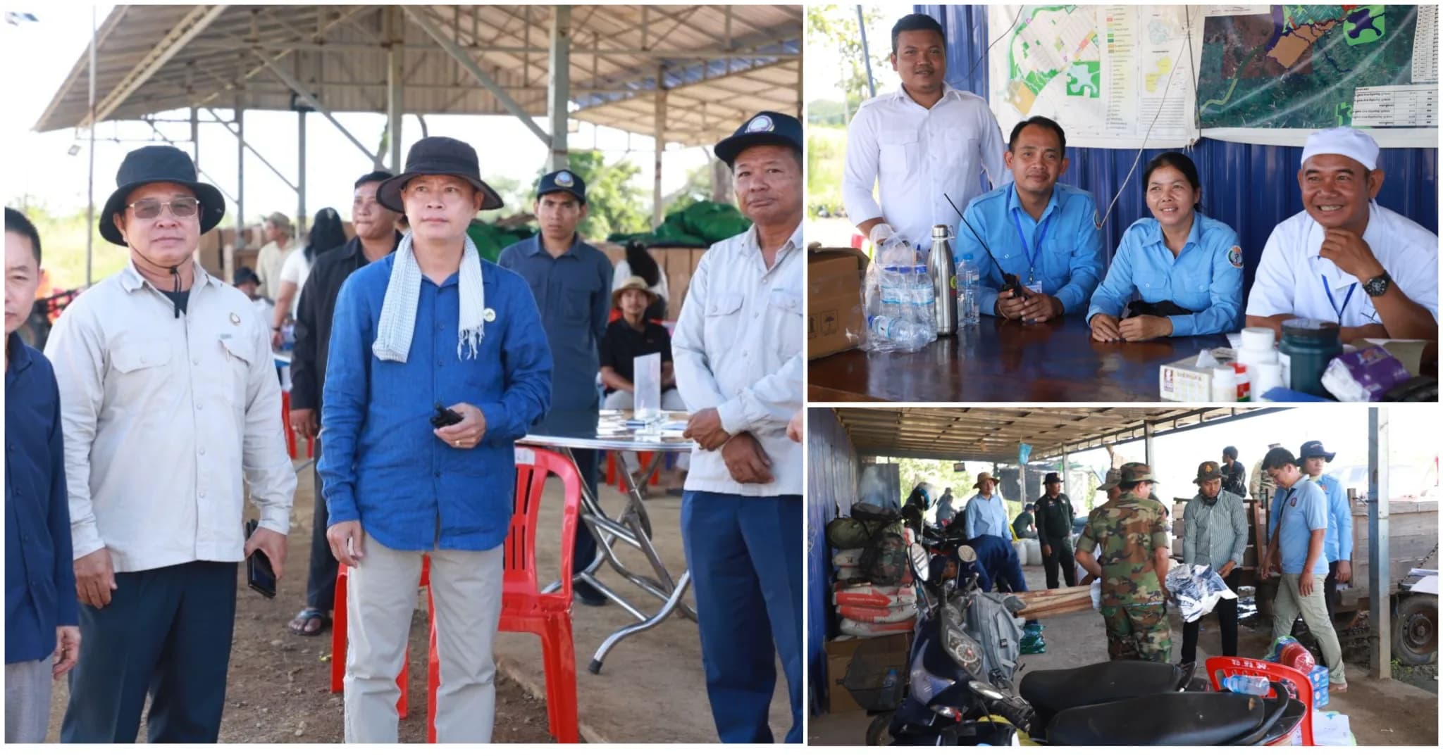 លោក ស្រ៊ន សំឫទ្ធី ដឹកនាំក្រុមការងារចម្រុះខេត្តស្ទឹងត្រែង ត្រៀមលក្ខណៈរួចរាល់ទទួលស្វាគមន៍បងប្អូនប្រជាពលរដ្ឋ ៧៧គ្រួសារ មកតាំងទីលំនៅថ្មីក្នុងស្រុកសេសាន